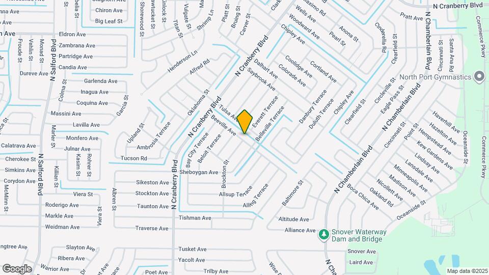 2602 Beeville Ave Map and Location Details