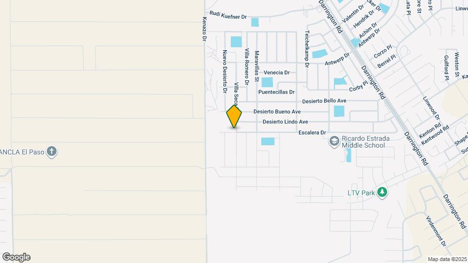 14233 Escalera Dr Map and Location Details