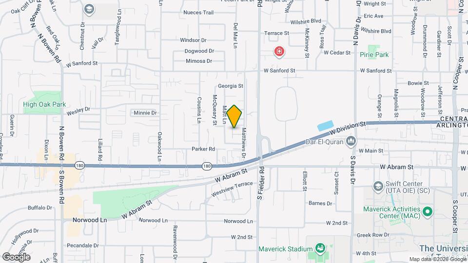 1745 Crest Grove Dr Map and Location Details