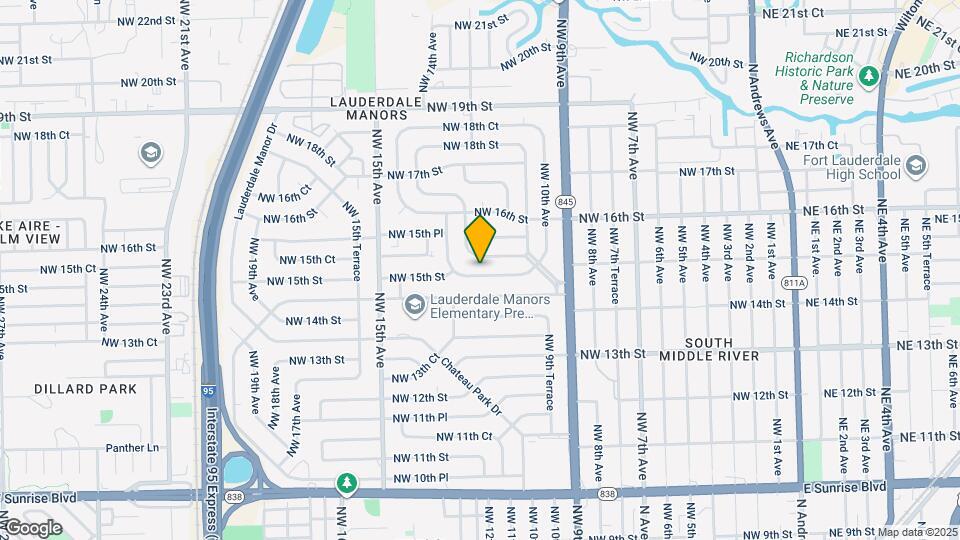 1143 NW 15th St Map and Location Details