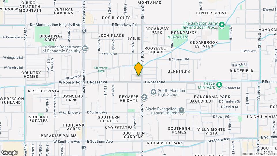 630 E Dekalb Ln Map and Location Details