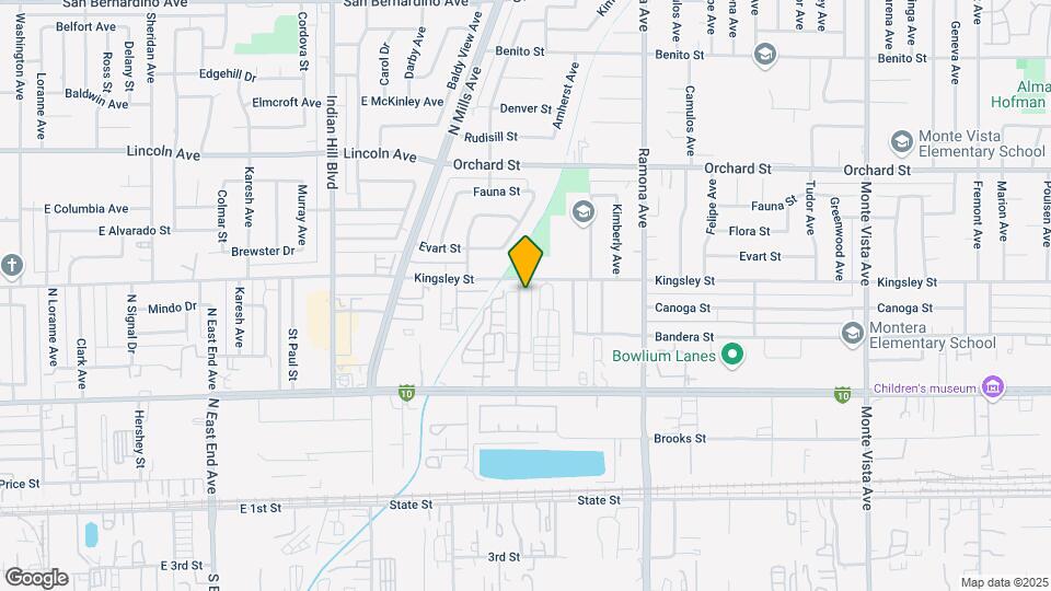 10333 Amherst Ave Map and Location Details