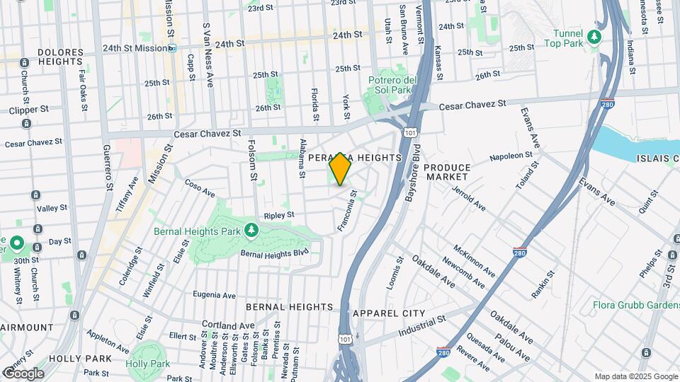 244 Rutledge St Mapa y Detalles de la Ubicación