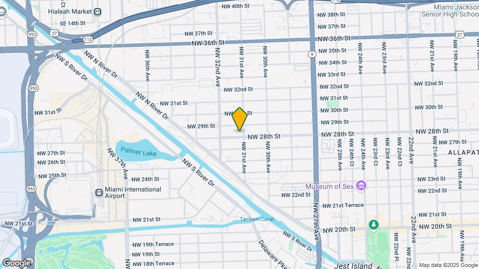 3111 NW 28th St Map and Location Details