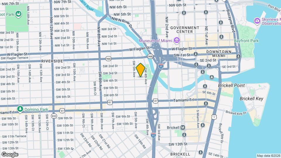 443 SW 4th St Map and Location Details