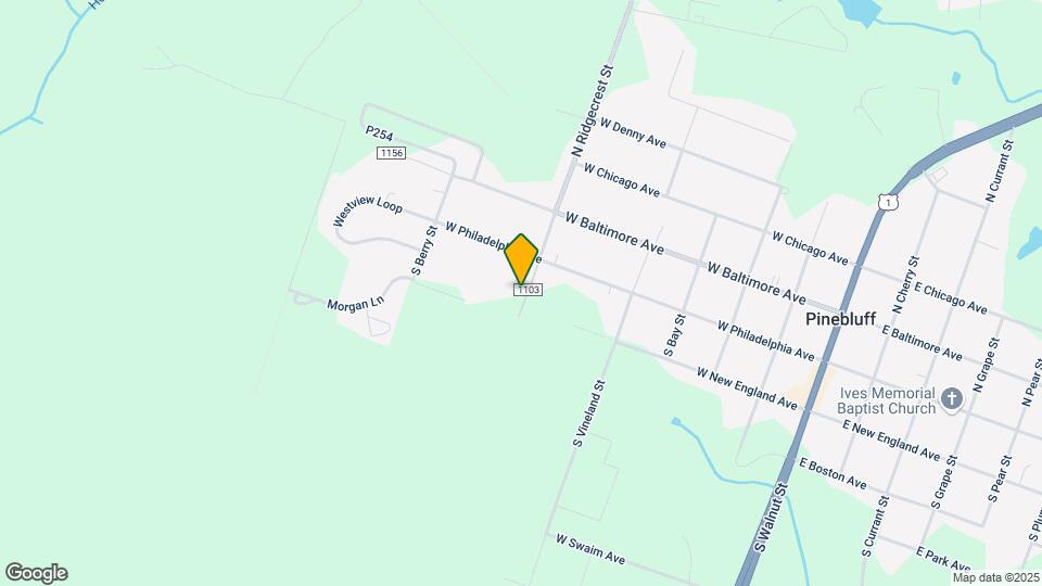 140 S Ridgecrest St Map and Location Details