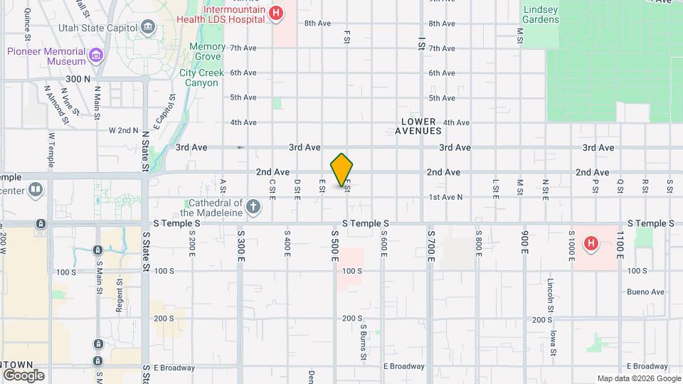 431 1st Ave N Map and Location Details