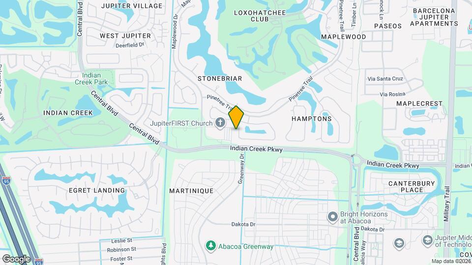 200 S Hampton Dr Map and Location Details