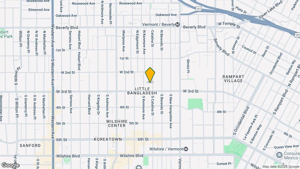 235 S Catalina St Mapa y Detalles de la Ubicación