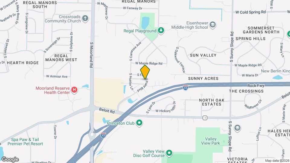 4752 S Forest Point Blvd Map and Location Details