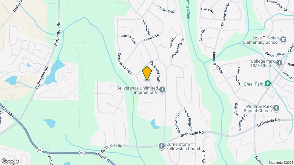 1030 Buckhurst Dr Map and Location Details
