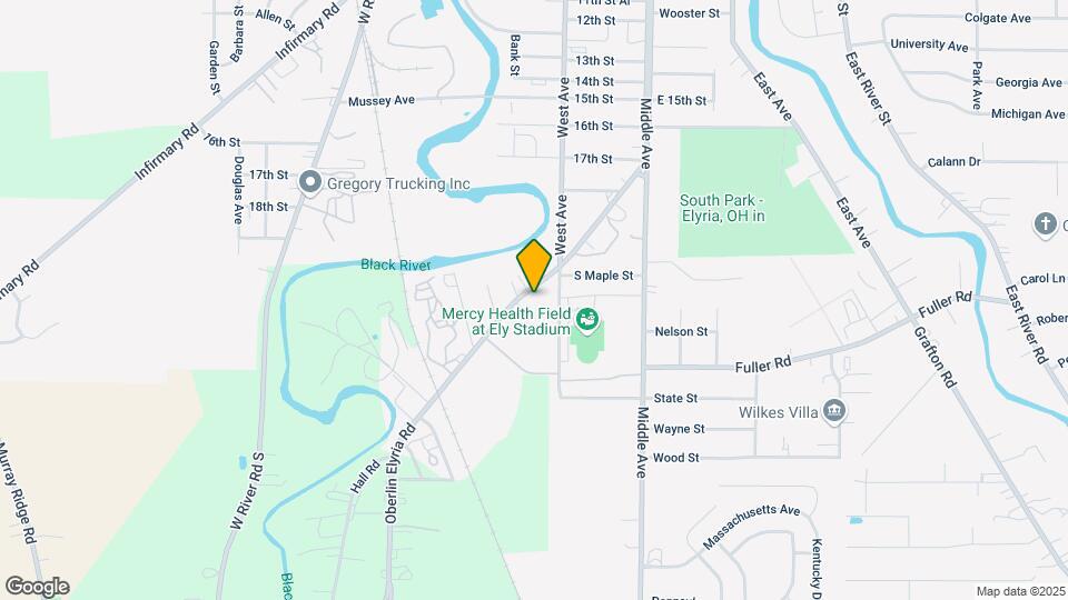 Oberlin Road Townhomes Mapa y Detalles de la Ubicación
