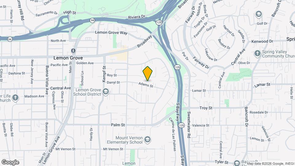 8354 Adams St Map and Location Details