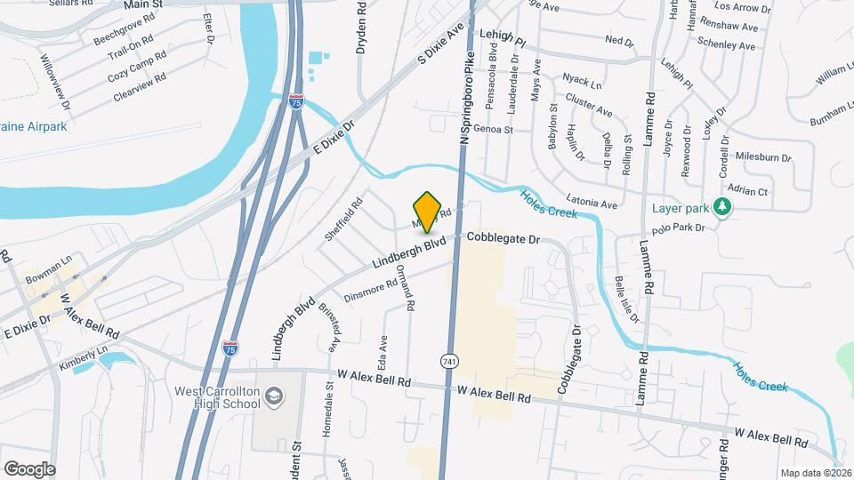 4917 Lindbergh Blvd Map and Location Details