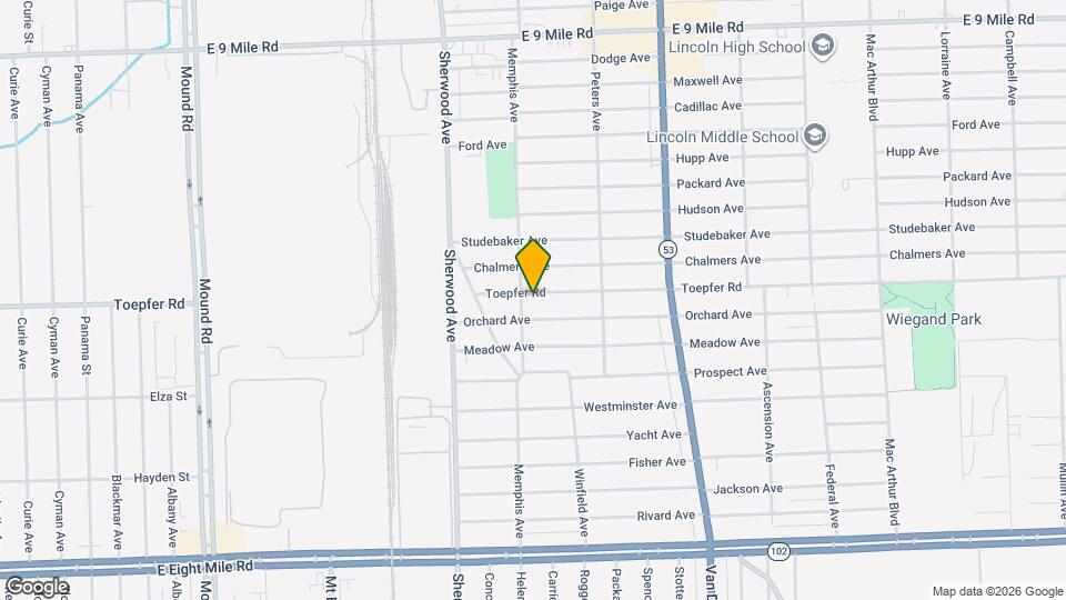 7020 Toepfer Rd Map and Location Details