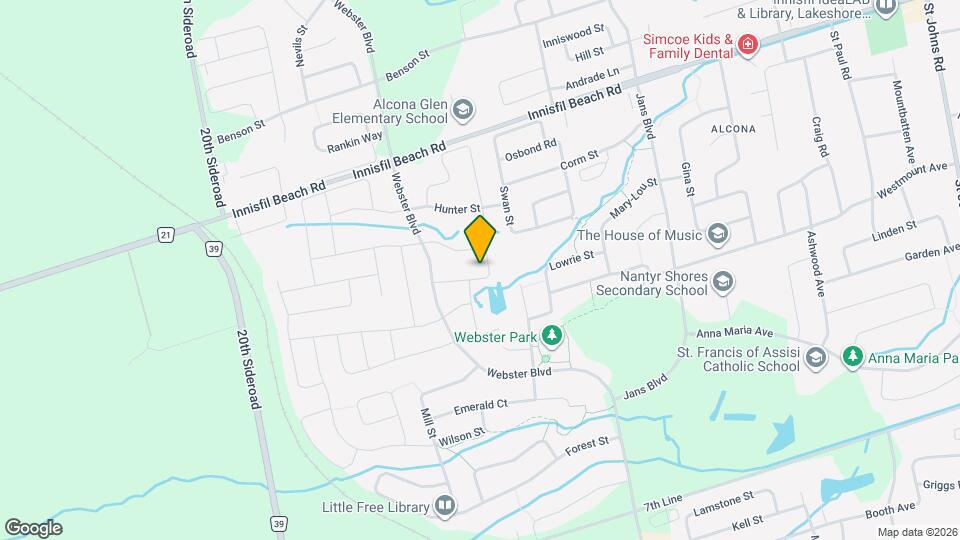 2089 Dale Rd Map and Location Details