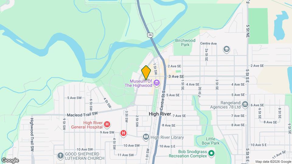 118-126 4 Ave SW Map and Location Details