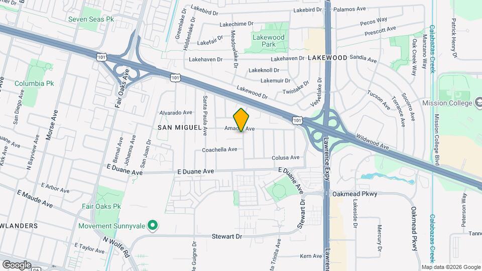 933 Barstow Ct Map and Location Details