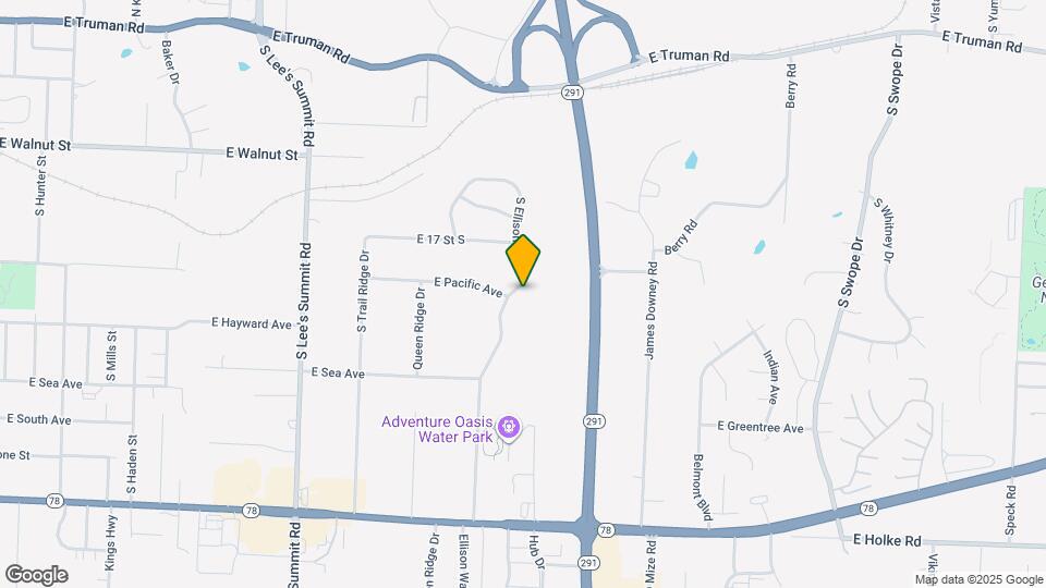 1721 S Ellison Way Map and Location Details