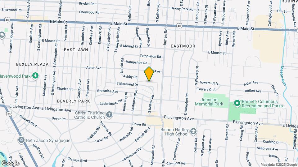2994 E Moreland Dr Map and Location Details