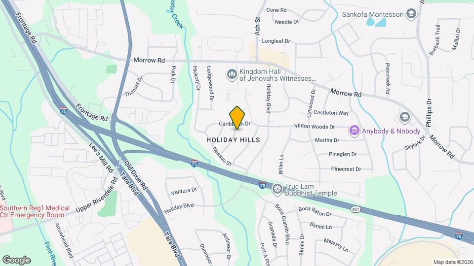 6190 San Juan St Map and Location Details