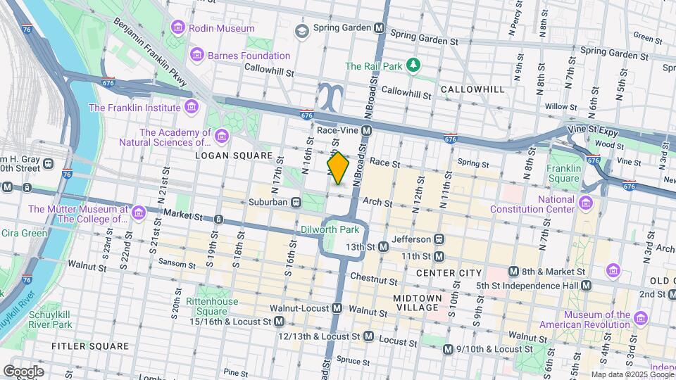 117 N 15th St Map and Location Details