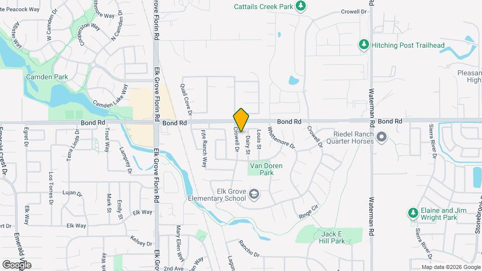 9219 Crowell Dr Map and Location Details