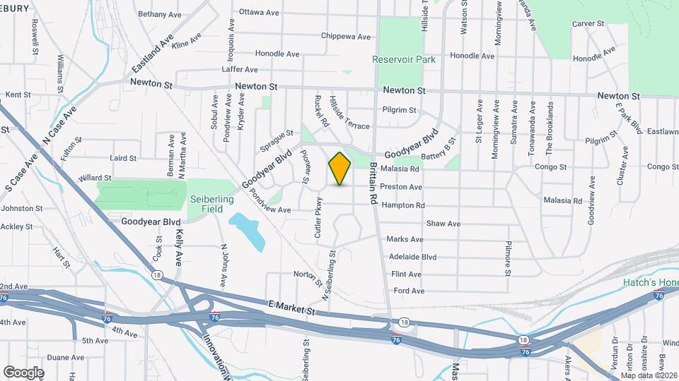 1494 Preston Ave Map and Location Details