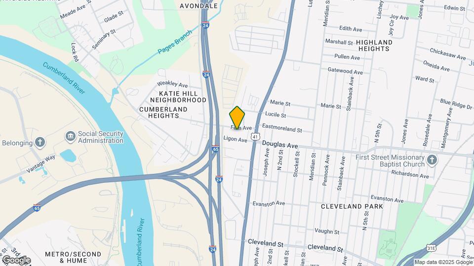 12A Fern Ave Map and Location Details