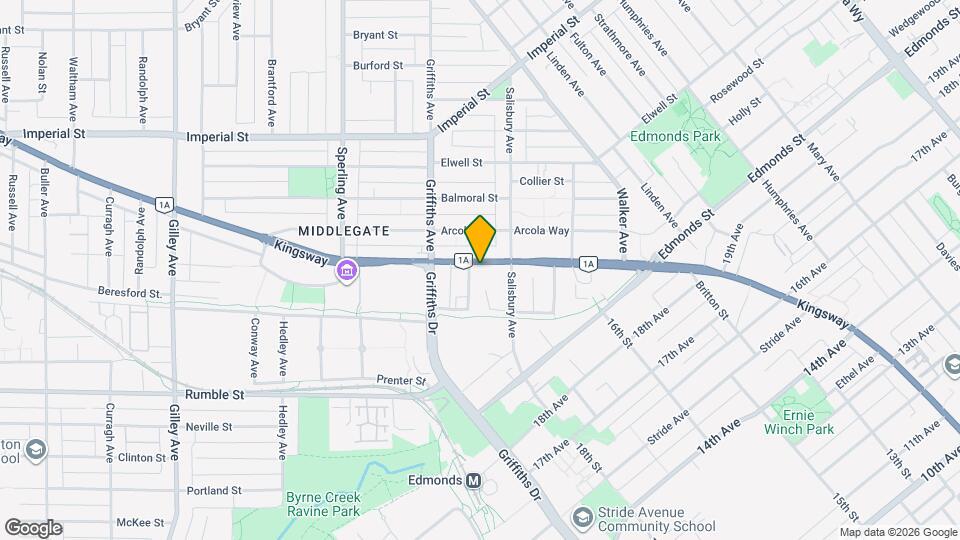 7030 Kingsway Map and Location Details