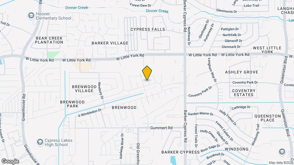 6207 Hampton Oak Ct Map and Location Details