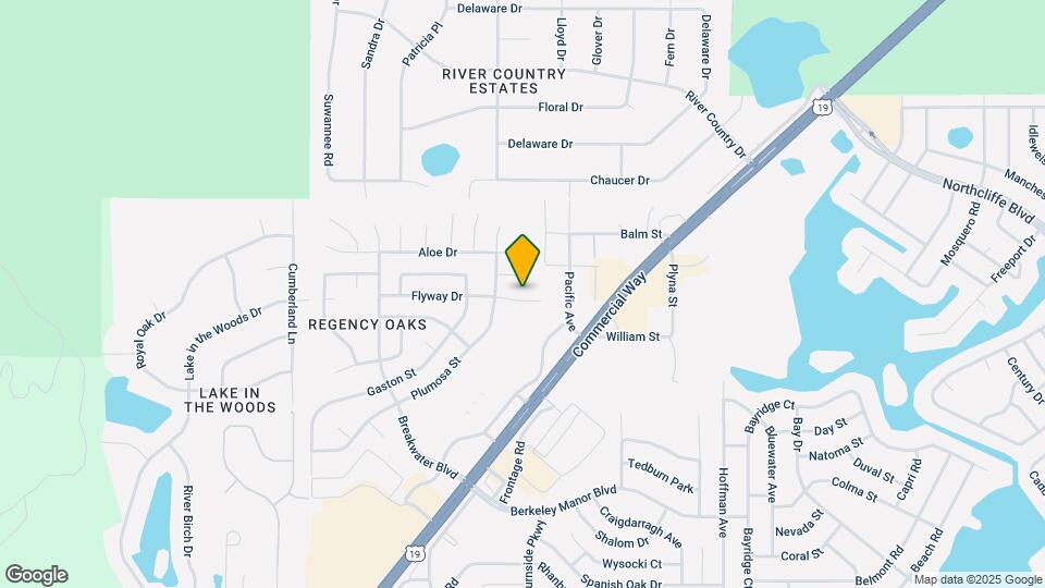 7431 Flyway Dr Map and Location Details