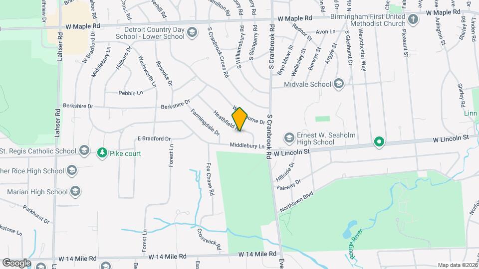 2687 Heathfield Rd Map and Location Details