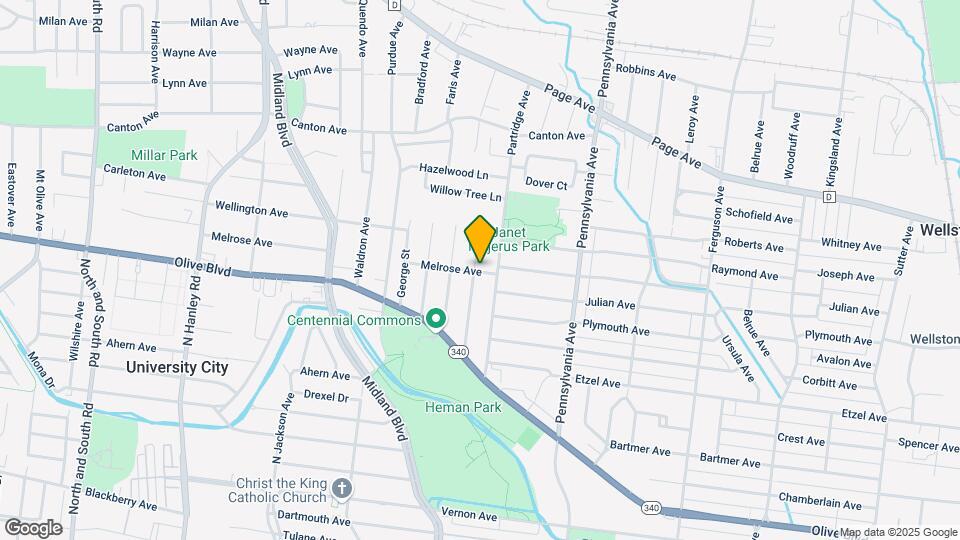 1200 Watts St Map and Location Details