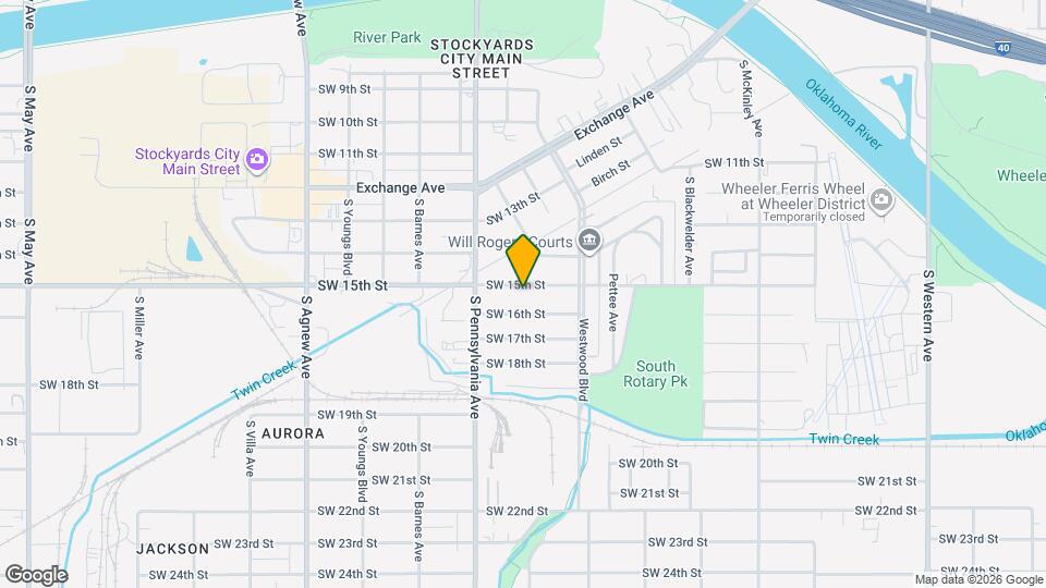 1800 SW 15th St Map and Location Details