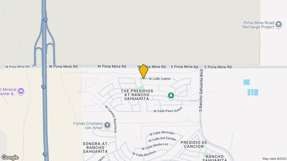581 W Calle Cajeta Mapa y Detalles de la Ubicación