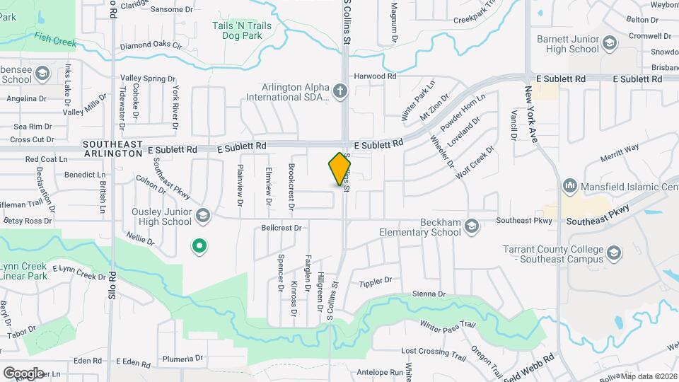 6403 Brooklawn Dr Map and Location Details