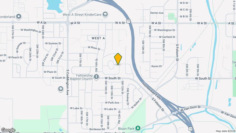 1915 SW 12th St Mapa y Detalles de la Ubicación