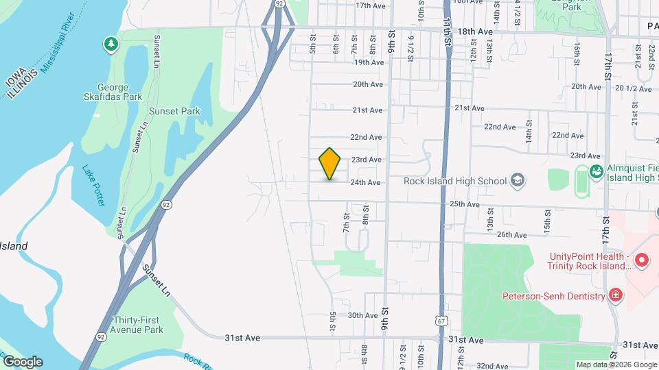 532 24th Ave Map and Location Details