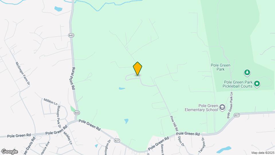 9005 Pine Hill Rd Map and Location Details