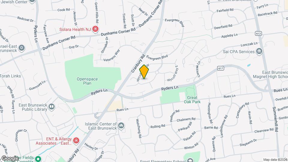 196 Wycoff Way W Map and Location Details