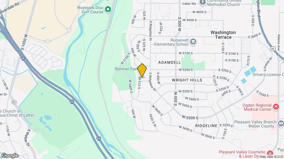 564 W 5275 S Map and Location Details