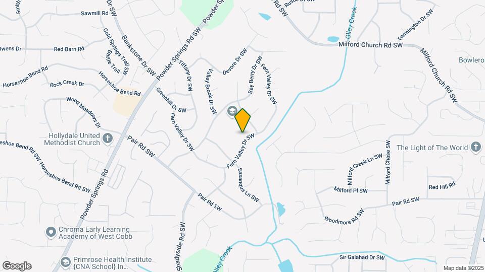 3155 Fern Valley Dr SW Mapa y Detalles de la Ubicación
