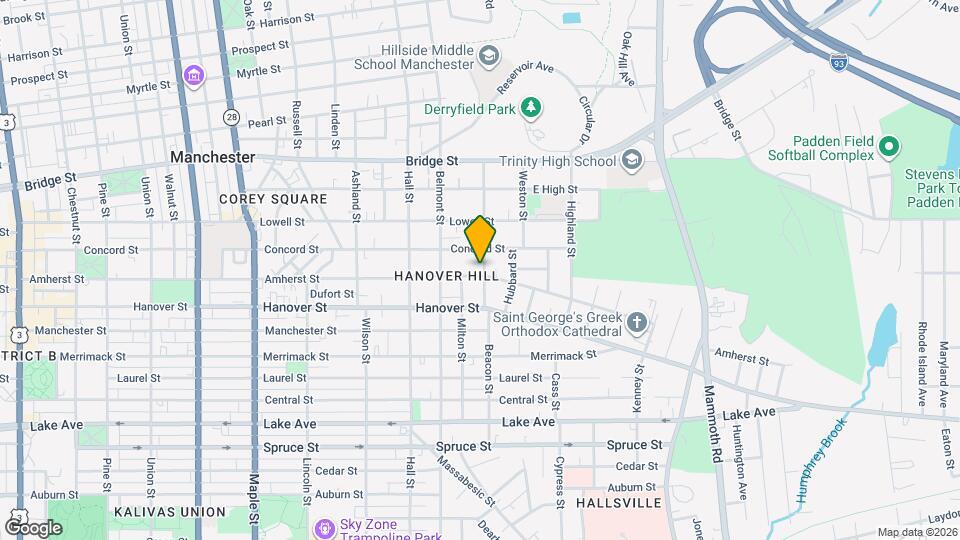 514 Amherst St Map and Location Details