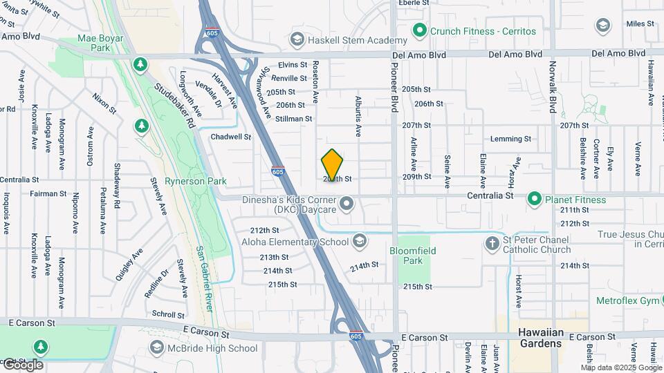 11612 209th St Map and Location Details