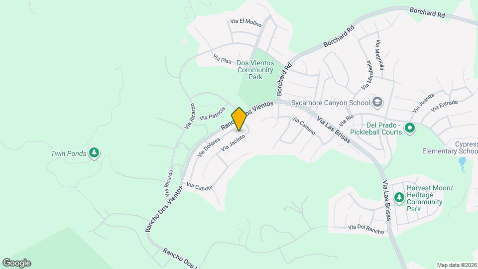 5197 Via Jacinto Map and Location Details