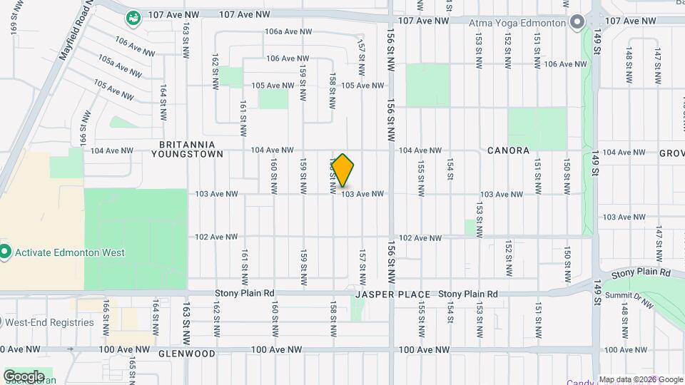 15720-15103 103 Ave NW Map and Location Details