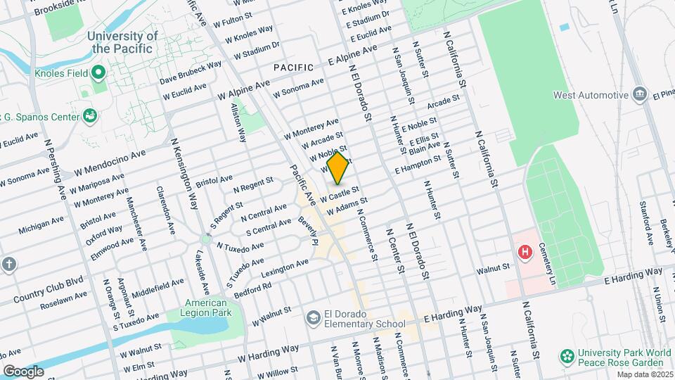 59 W Castle St Map and Location Details