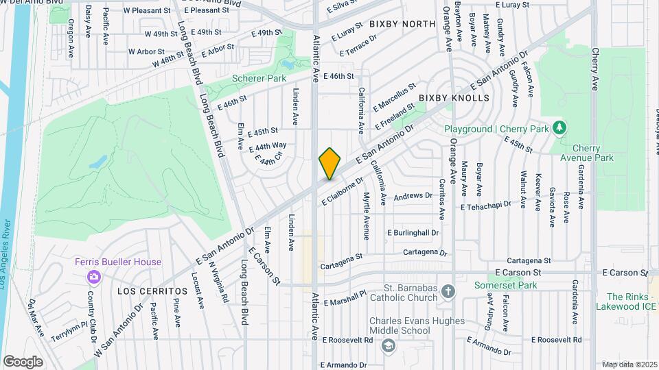 630 E San Antonio Dr, Unit #1 Mapa y Detalles de la Ubicación