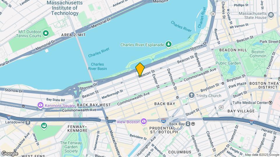 345 Beacon St Map and Location Details